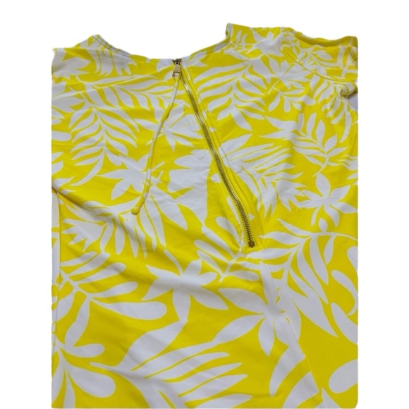 KATE SPADE Long Sleeve One Piece Swimsuit Rashguard Modest Size XL Surf - Picture 7 of 9